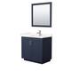 Option Dark Blue, Nickel Trim, Giotto Quartz Top