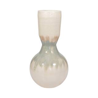 Sagebrook Home Metal Pearl Ombre Novelty Bulbous Vase