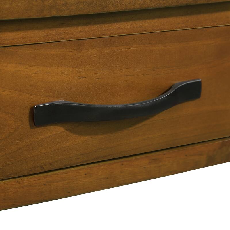 Retro 33.8" Small Triangle Corner Table for Small Spaces