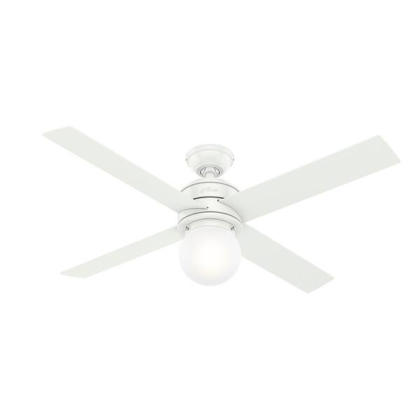 Shop Hunter 52 Hepburn Ceiling Fan With Led Light Wall Control Overstock 29819426