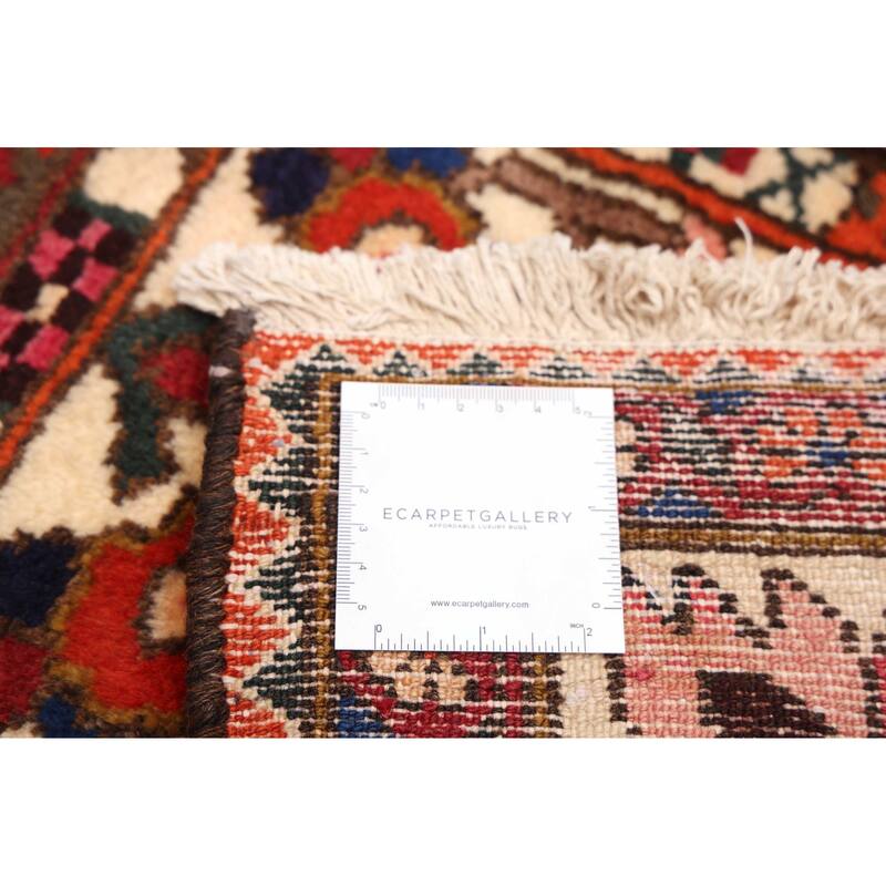 ECARPETGALLERY Hand-knotted Kayseri Vintage Red Wool Rug - 5'8 x 10'1