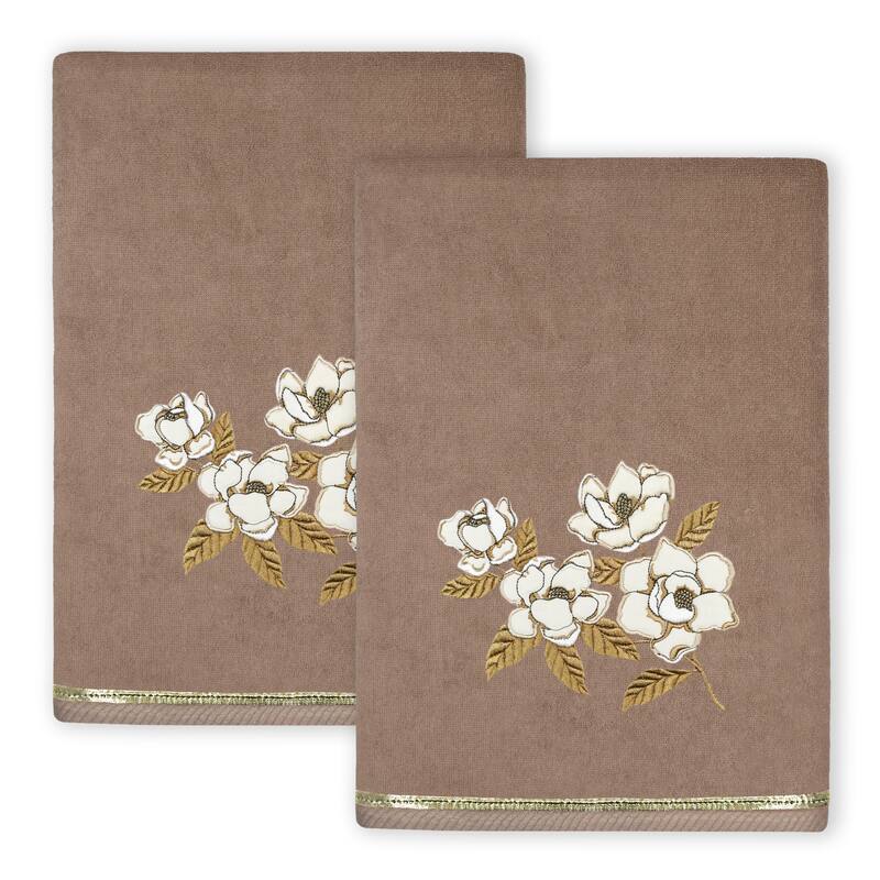Authentic Hotel and Spa Turkish Cotton Maggie 2 PC Bath Towel Set