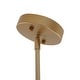 preview thumbnail 10 of 29, 5-Light Modern Linear Sputnik Branch Kitchen Island Light Clear Glass Globe Bubble Chandelier for Dining Room