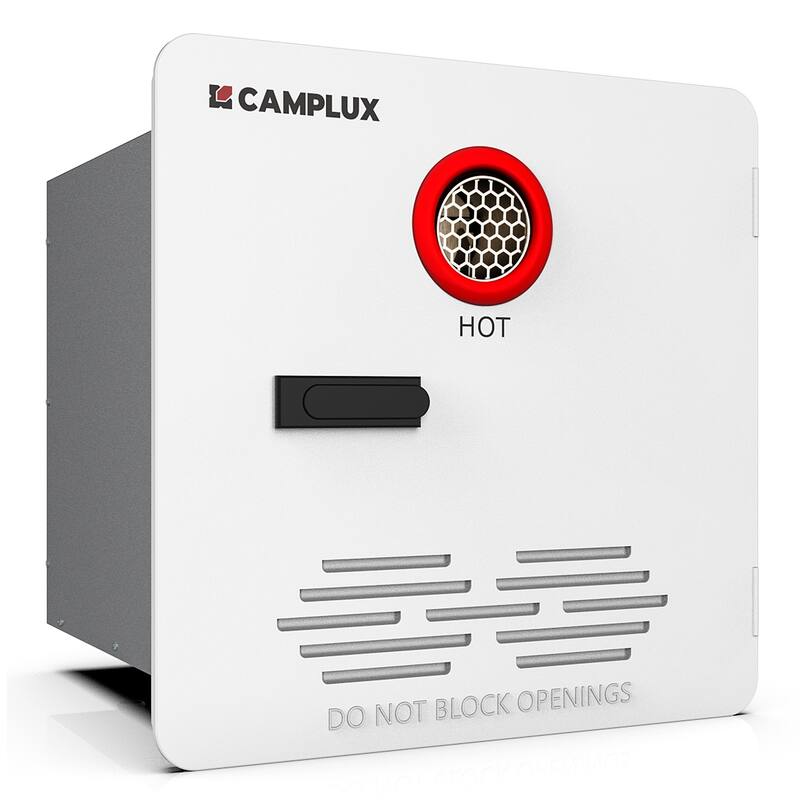 CAMPLUX Plus 10 2.64 GPM 65,000 BTU Propane RV Tankless Water Heater - White