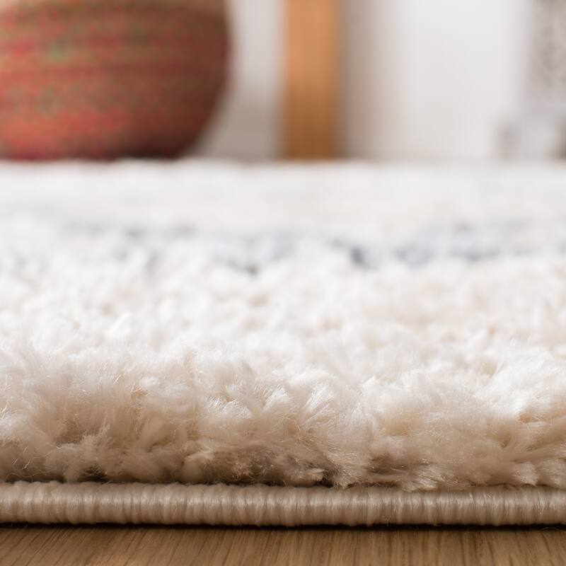 SAFAVIEH Berber Fringe Edelinde Melva Trellis Rug