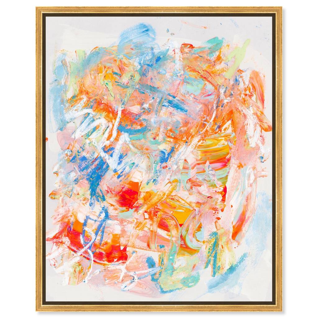 Swirling Hues I Canvas by Art Remedy