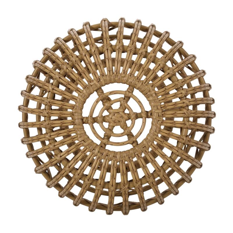 19.7" Wicker Coffee Table