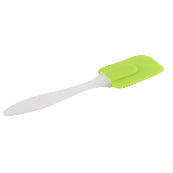 Silicone Head Heat Resistant Nonstick Spatula Scraper 6Pcs - White,Green -  7.1 x 1.8(L*W) - Bed Bath & Beyond - 28784622