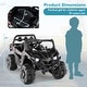 preview thumbnail 4 of 33, Kids Electric Ride-On Car with Remote and Adjustable Speeds - 40" x 27" x 25"
