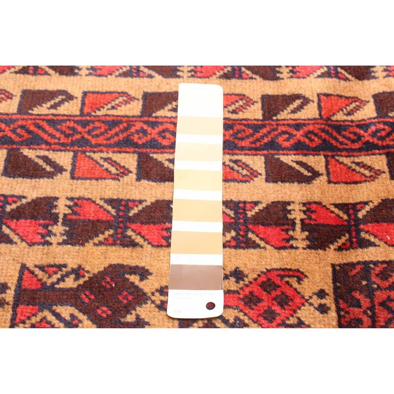 ECARPETGALLERY Hand-knotted Teimani Brown Wool Rug - 3'1 x 4'8