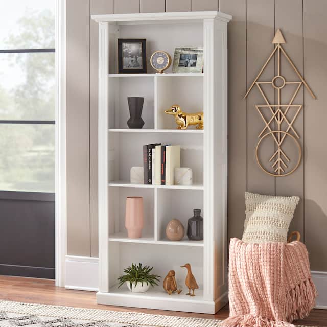 Simple Living Holland Bookcase - White