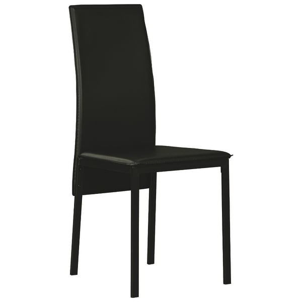 Ashley Furniture Faux Leather Upholstery Dining Room Side Chair (2 Pack)