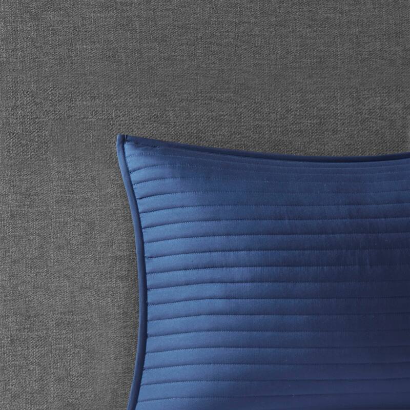 GDF Studio - Marina 8-Piece Printed Seersucker Comforter and Quilt Set Collection with Decorative Pillows