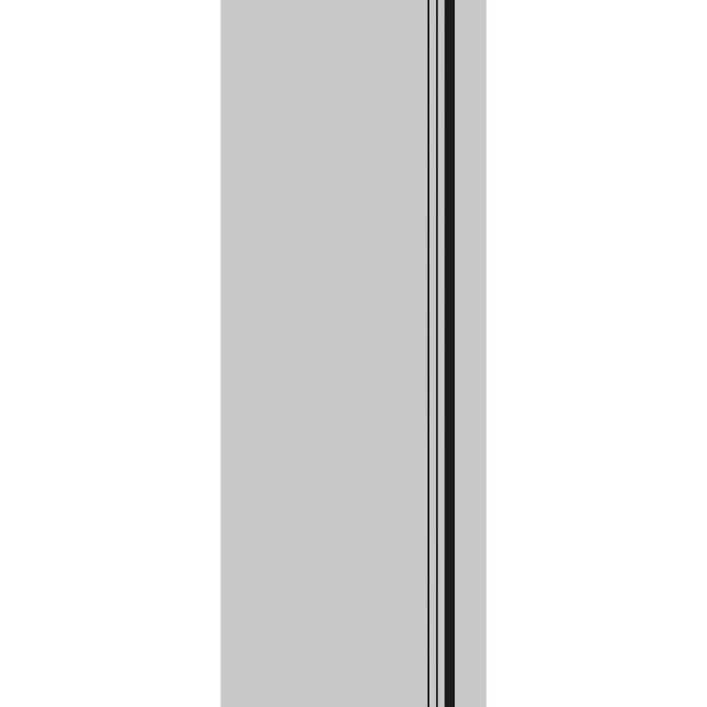 Slab Barn Door Panel 18 x 80 Planum 0011 Grey Matte with Sturdy Finished