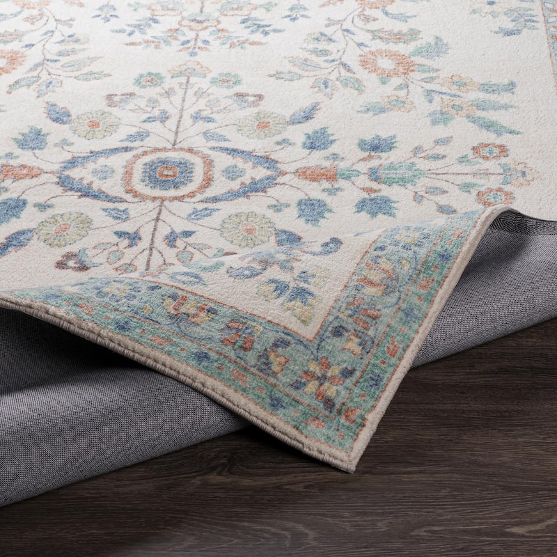 Livabliss Erin Updated Traditional Floral & Botanical Area Rug