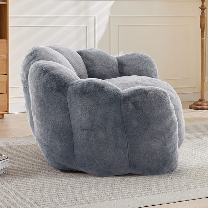 Adult Bean Bag Sofa with Pull Ring can be Easily Moved Suitable for Various Environments Such as Living Room, Bedroom, etc.