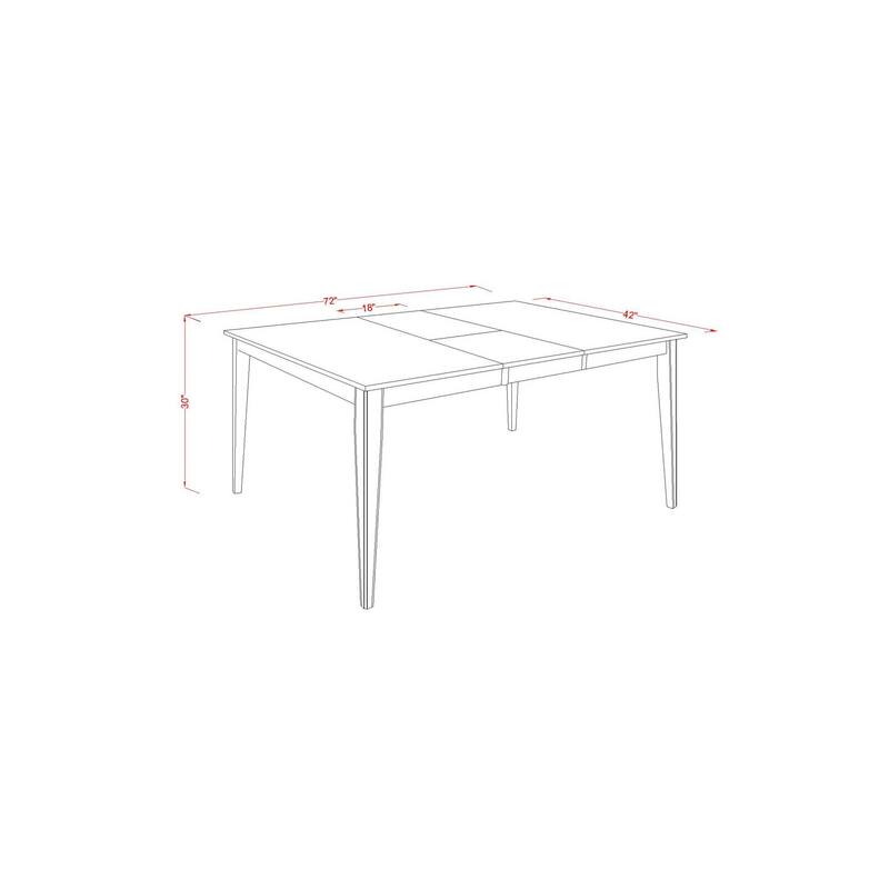 Dining Room Set with Table and Chairs - Classic Comfort Kitchen Set