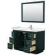 preview thumbnail 64 of 98, Miranda Single Vanity Set, Cultured Marble Top, 46-Inch Mirror