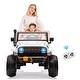 preview thumbnail 1 of 49, Ride on Car for Kids and Parent Remote Control White