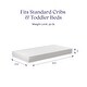 preview thumbnail 10 of 13, Signature Sleep Sweet Cuddles Baby Crib & Toddler Bed Mattress with Waterproof and Stain Resistant Cover, White