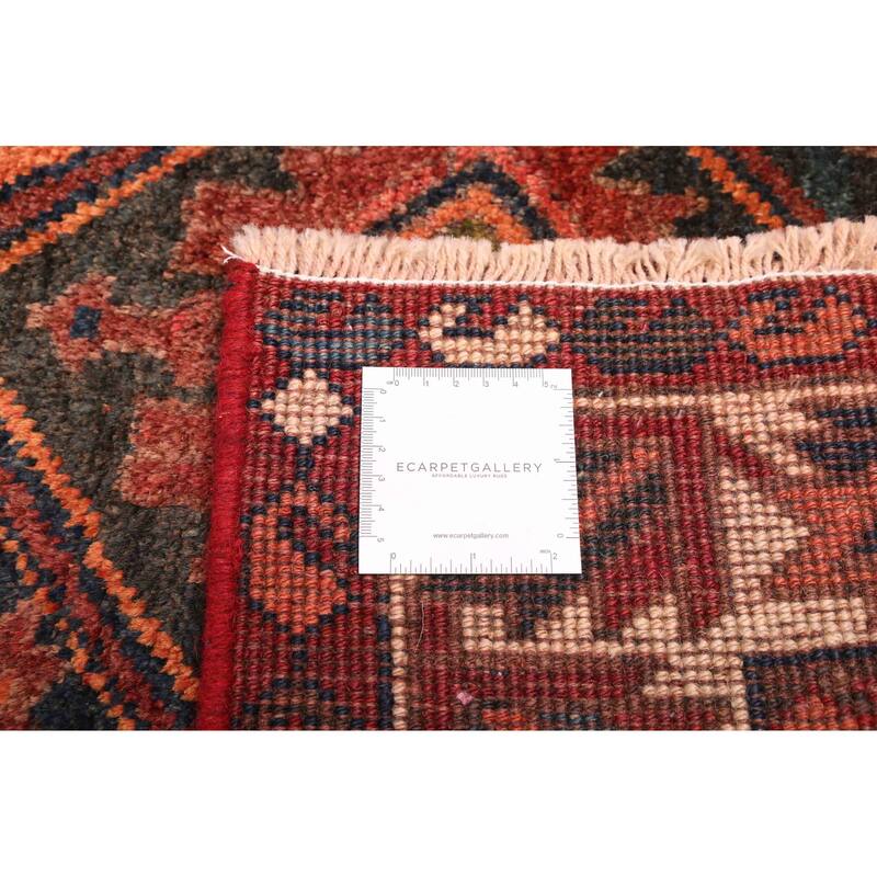 ECARPETGALLERY Hand-knotted Konya Anatolian Dark Red Wool Rug - 5'1 x 6'0