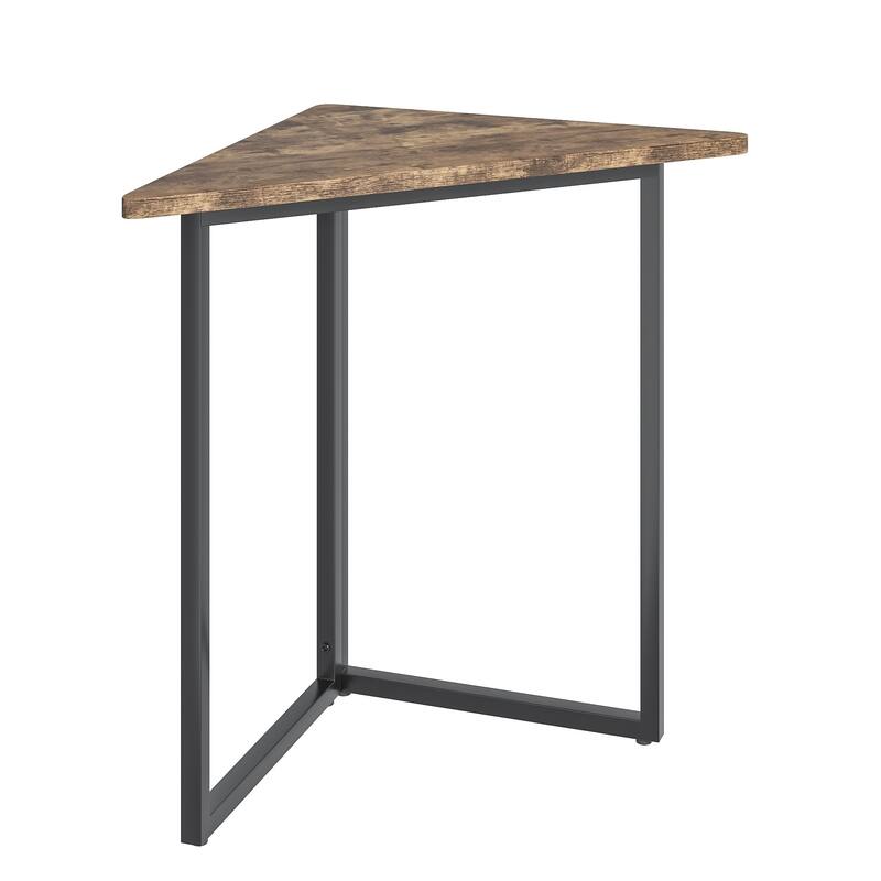 Simple Triangle Corner Cabinet, Small Corner Shelf Unit for Bathroom, Entryway, Bedroom, Easy Assembly