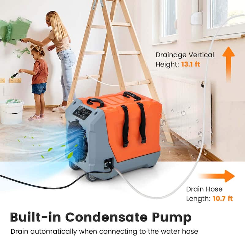 Costway 180-Pint Dehumidifier with Energy Efficient Automatic Defrost - See Details