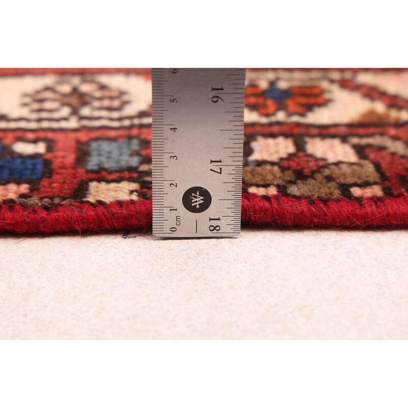 ECARPETGALLERY Hand-knotted Anadol Dark Red Wool Rug - 4'0 x 6'9