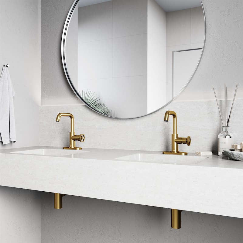 VIGO Ruxton 9" H Single Handle Single Hole Bathroom Faucet