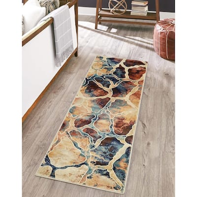 Contemporary Harrogate Collection Area Rug