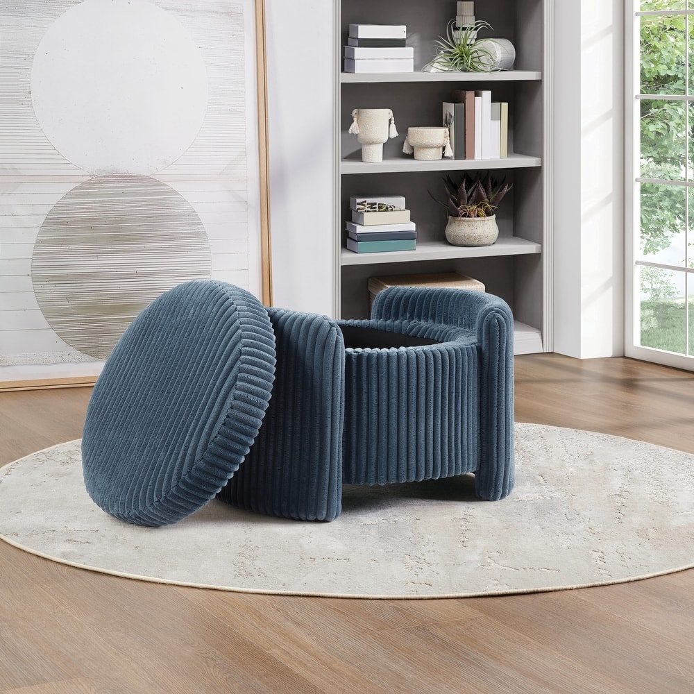 Sable Storage Ottoman