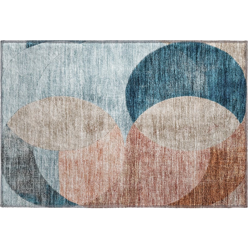 Premium Washable Super Soft Modern Geo Mayfield Rug