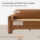 preview thumbnail 4 of 4, HULALA HOME Maris Modern Chenille Ergonomic Design 59.5''W Loveseater Sofa