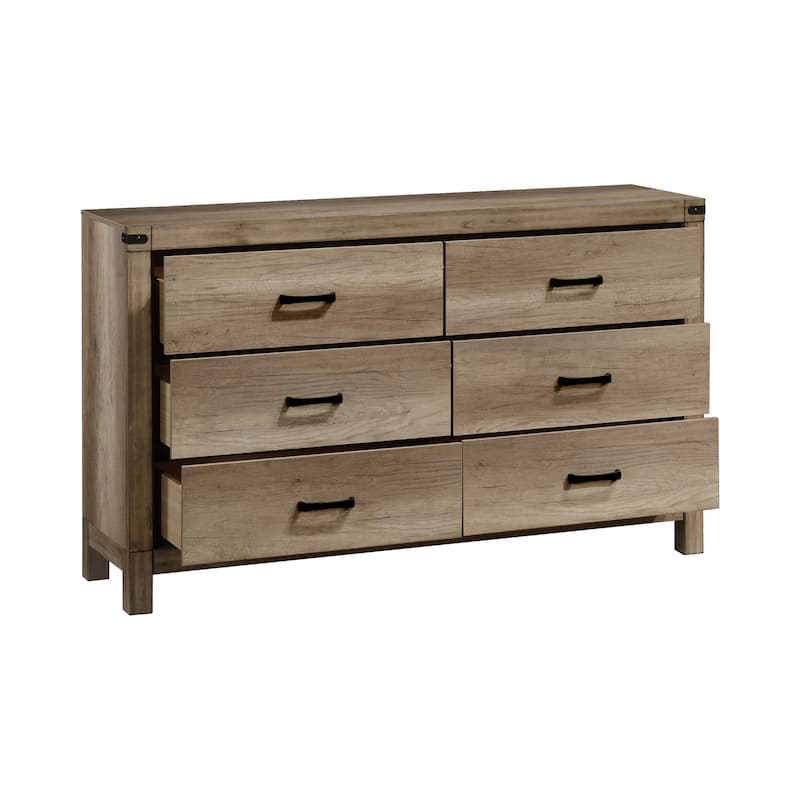 Terrence Melamine Fabric Upholstered Panel Bed