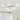 6-Light Large Black Branch Flush Mount Ceiling Light White Glass Shade - Dia.40-in