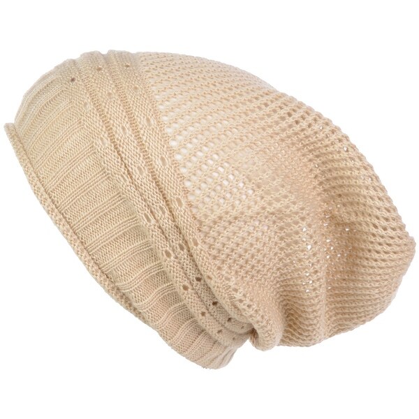 Lightweight slouchy beanie