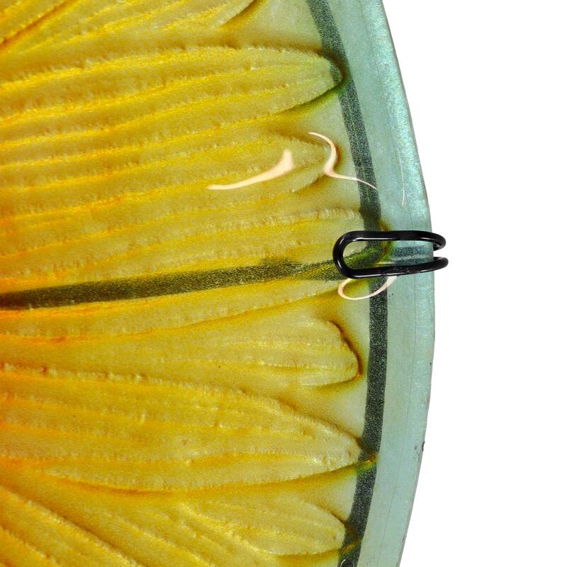 Deck-Mounted Glass Bird Bath with Stake