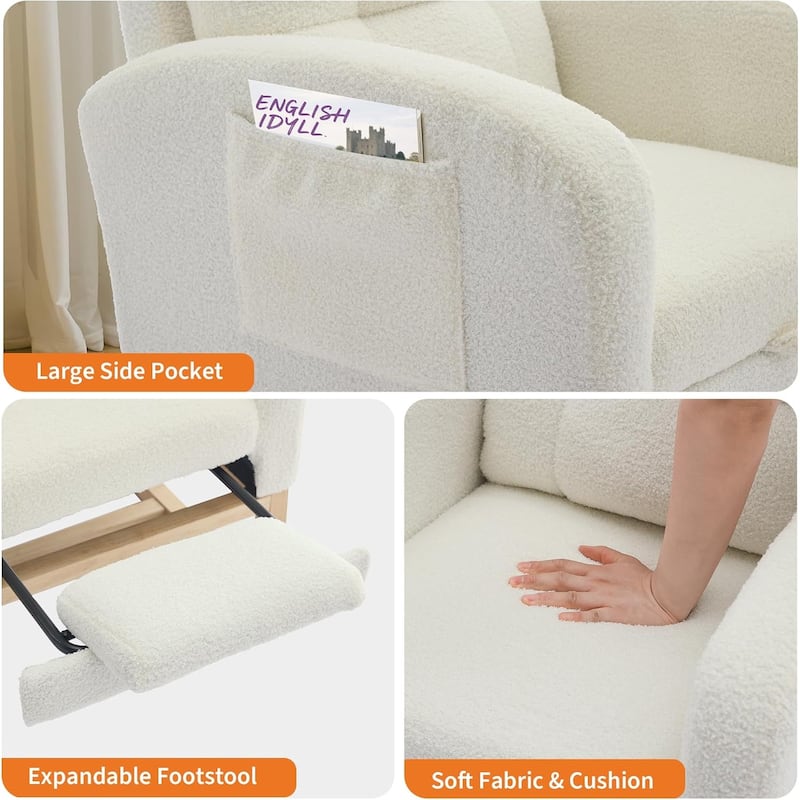 Modern Nursery Rocking Chair