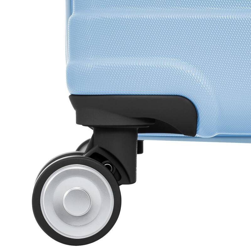 3Piece Spinner Suitcase Luggage Sets w/TSA Lock&Side Hooks,Baby Blue