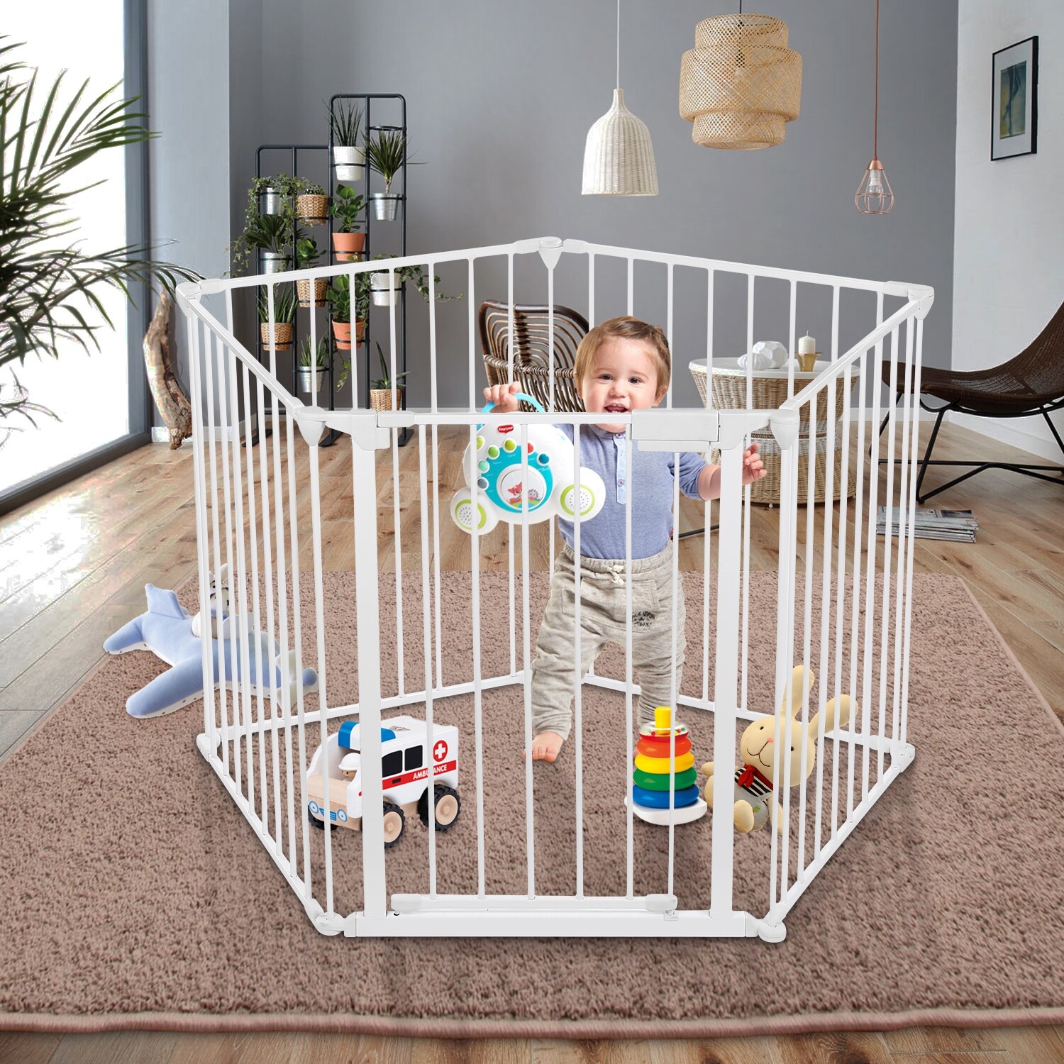 adjustable baby gate