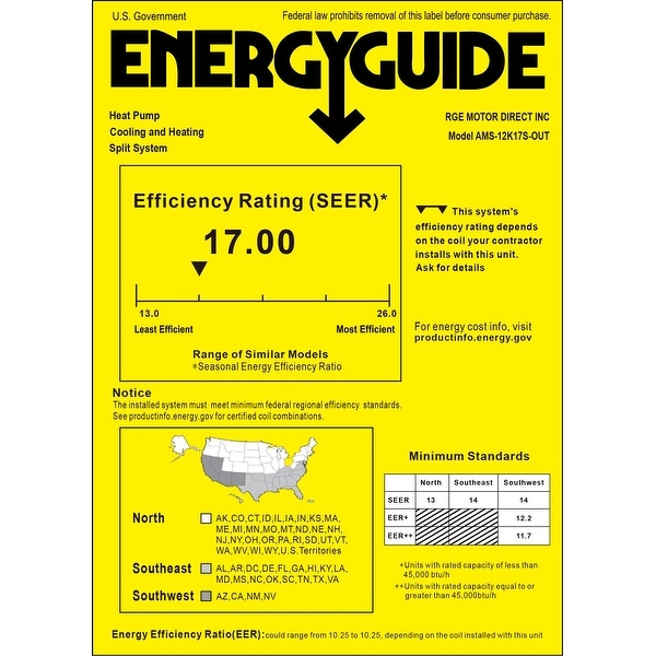 Della 12000 btu ductless air conditioning system 17 deals seer wall mount heat pump mini split unit 230v