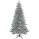 10ft Pre-lit Artificial Christmas Crystal Pine Hinged Tree, 1250 RGB ...