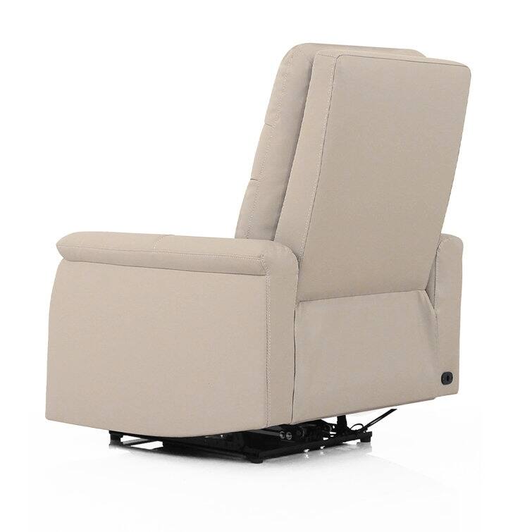 DENOSEN Modern Faux Leather Power Recliner Chair with USB Ports
