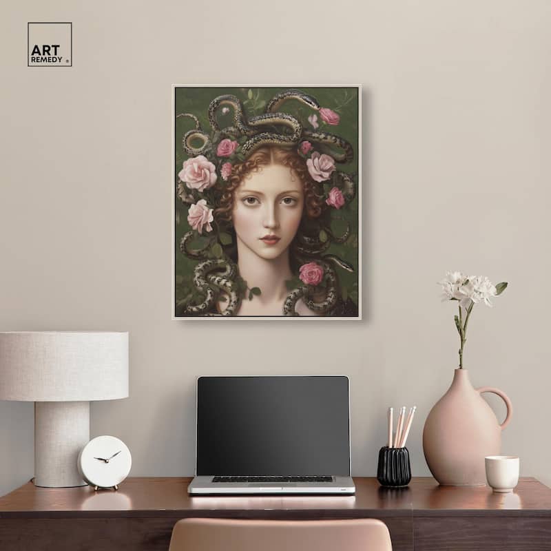Medusa Canvas by Art Remedy