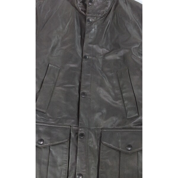 barbour leather motorcycle jacket