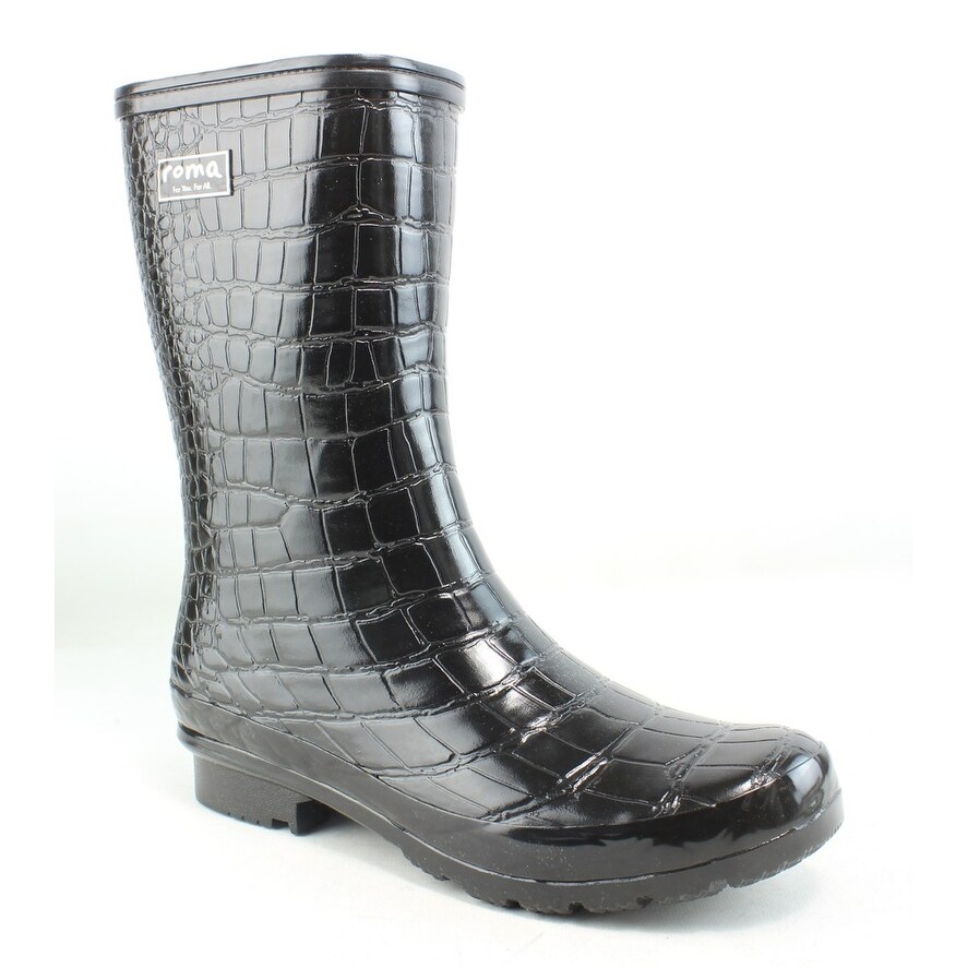 crocodile rain boots