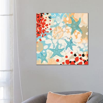iCanvas "Exotic Sea Life I" by Irena Orlov Canvas Print