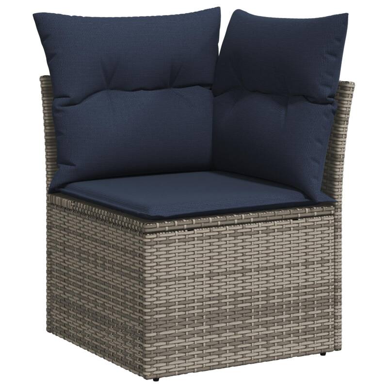 6/7 Piece Modular Outdoor Sofa Set with Cushions - 113×48×27.2