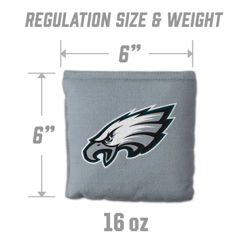 Philadelphia Eagles NFL Dual Sided Pro Stop & Slide Cornhole Bags