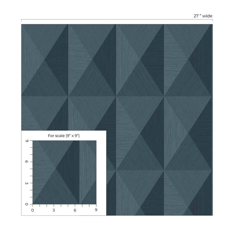 Seabrook Designs Pinnacle Embossed Vinyl Unpasted Wallpaper